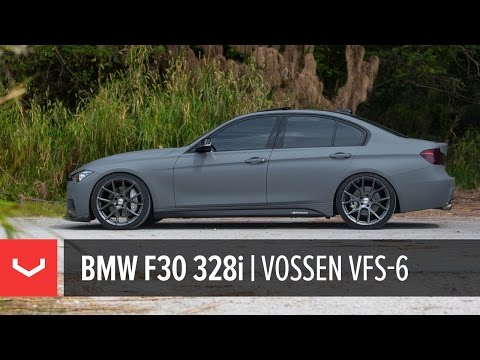 BMW F30 328i | All New Vossen VFS-6 Utilizing Flow Formed Technology