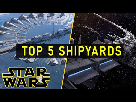 The 5 Largest Shipyards in Star Wars History (Legends)