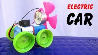 DIY How To Make a Electric Toy Car - Easy Science Project For KIDS