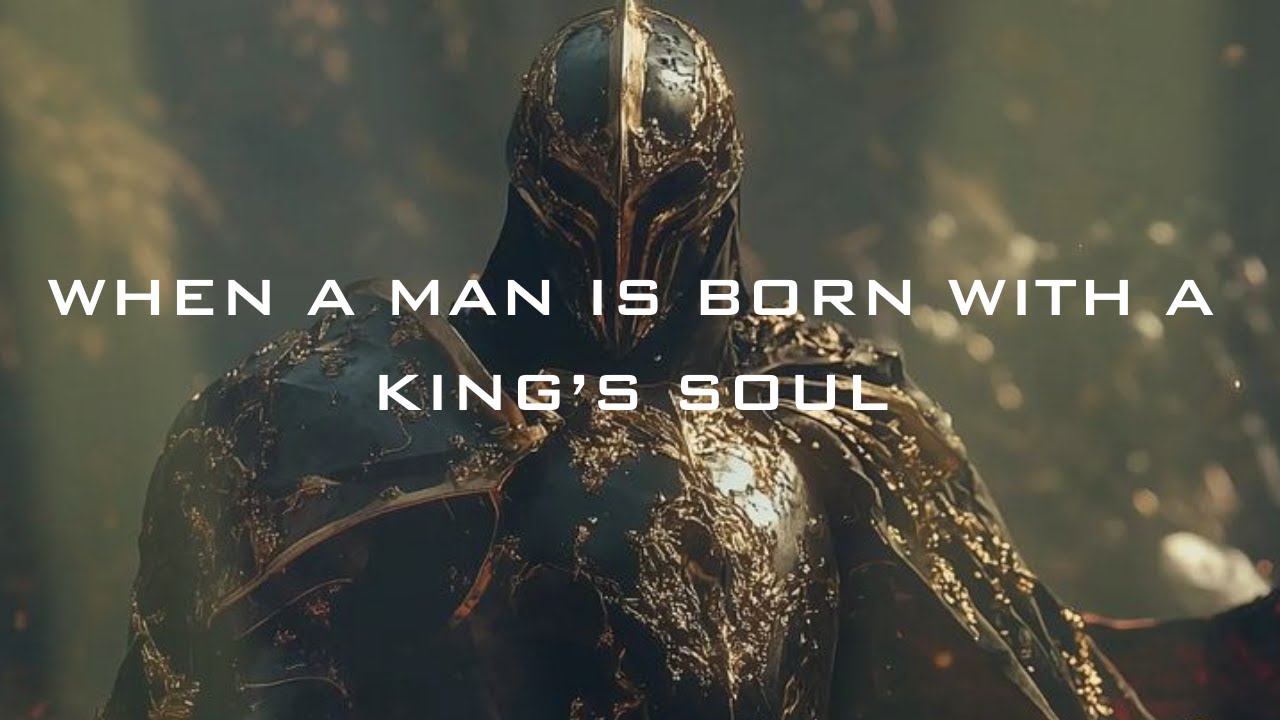 WHEN A MAN IS BORN WITH A KING’S SOUL