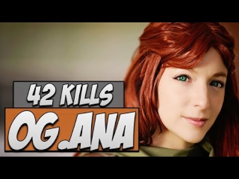 Road to TI7 | OG.Ana Windranger with 42 KILLS