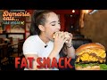 Demetria Eats FAT SHACK In Las Vegas Best Wings Triple Burgers Fat Subs W Mozzarella Sticks