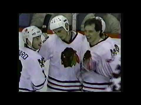 Chicago Blackhawks Detroit Red Wings Apr. 11, 1985 Game 2 Highlights