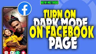 how to turn on dark mode on fb page 2023
