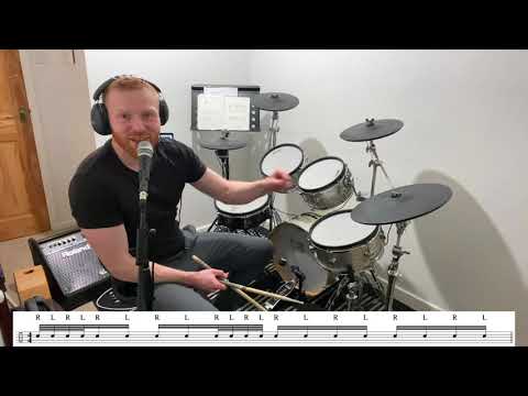 How To Spice Up Basic Drum Fills! One Minute Drum Lesson 🥁