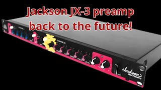 Jackson JX-3 preamp: back to the future! #jackson #preamp #tube #guitar #shred #tubes #rock #metal