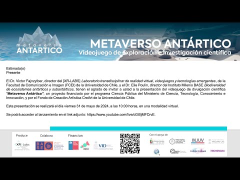 (2024) Lanzamiento videojuego Metaverso Antártico