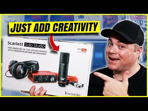 Budget Home Studio Bundle | Focusrite Scarlett Solo Studio 3rd Gen