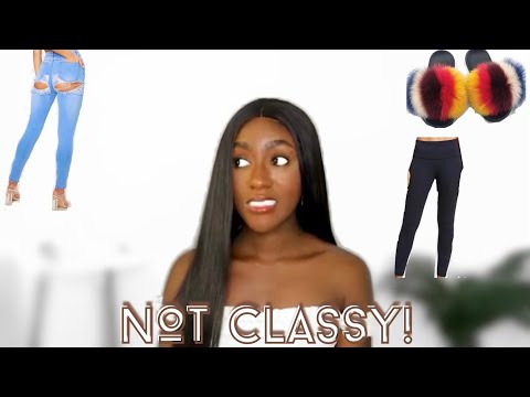 6 Things You Shouldn't Wear, To Look Elegant, Classy, Expensive or Put Together! | STOP 1