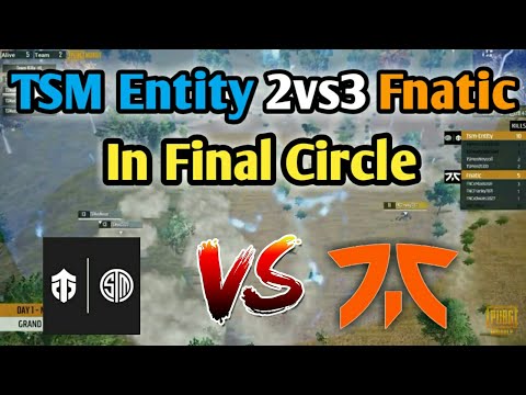 Tsm Entity 2vs3 Fnatic | Tsm Entity vs Fnatic in Final Circle