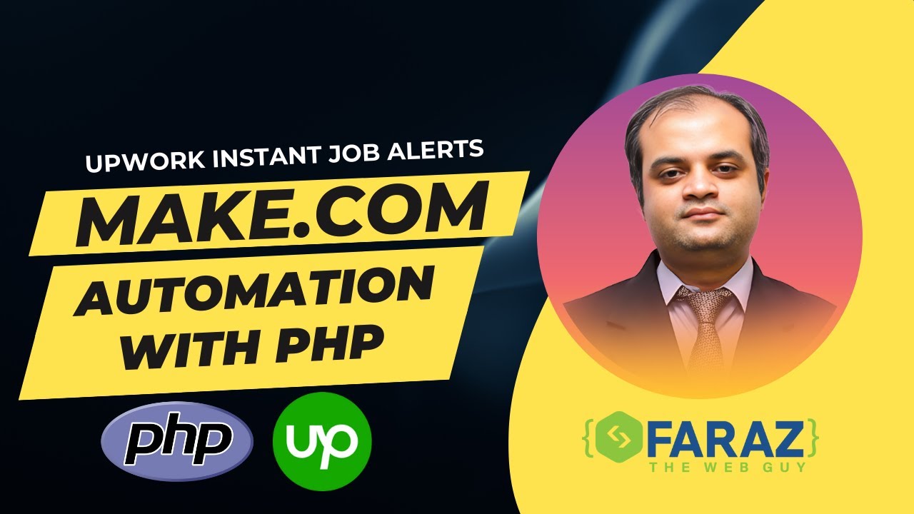 Upwork Instant Job Alerts Using Make.com + PHP