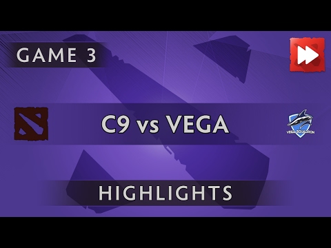Cloud 9 vs Vega Squadron [Game 3] WellPlay Invitational by VitalBet - Dota Highlights