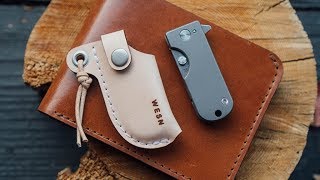 The Kickstarter WESN Titanium Micro Blade EDC Pocket Knife Keychain by Billy Chester