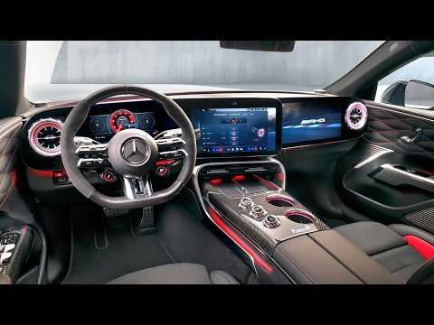 All New 2026 Mercedes-AMG GT 4 Door Coupe - INTERIOR reveal