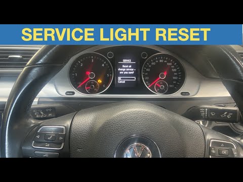 2015 VW CC Service light reset procedure