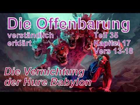 🐟 The Book of Revelation explained in simple terms. Part 35, Chapter 17, Verses 13-18. The destru...