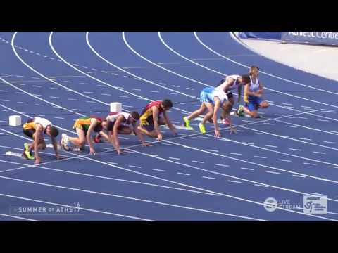 U15 Boys 100m - Final 2 - Asics Australian Little Athletics Championships