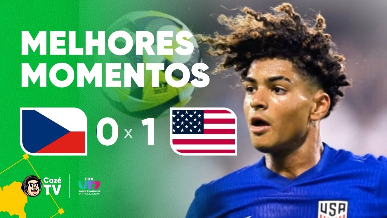 MELHORES MOMENTOS: TCHÉQUIA 0 X 1 EUA | COPA DO MUNDO SUB-17 FIFA™ 2025 | FASE DE GRUPOS | RODADA 3