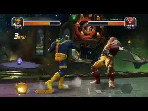 MCOC Cyclops (90s) [1337] vs Unstoppable Colossus [796]