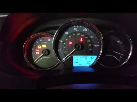 Reset Oil Light on Toyota Corolla 2014
