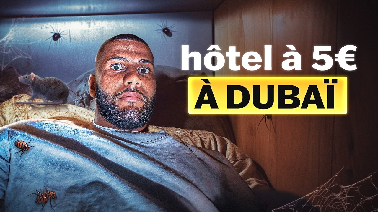 J’ai Testé le Pire Hôtel du Monde vs Le Meilleur (5€ VS 40’000€)