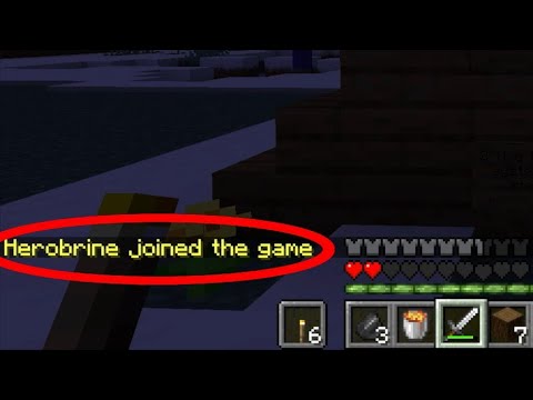 Herobrine Joined The Game Prank