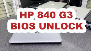 How to unlock and Remove bios Password HP Elitebook 840 G3 IC CHIP  Reprogramming Using TL866II Plus