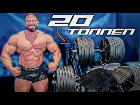 Ich bewege 20 Tonnen Gewicht! Kevin Wolter Leg Workout unter Vollast
