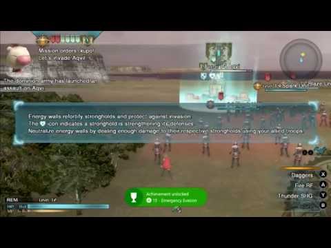 BLIND Lets Play: Final Fantasy Type 0 HD Part 3 - Command And Conquer?!