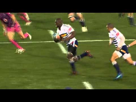 Kolisi assisted Habana's Try : Super Rugby 2012 R.15 Bulls vs Stormers