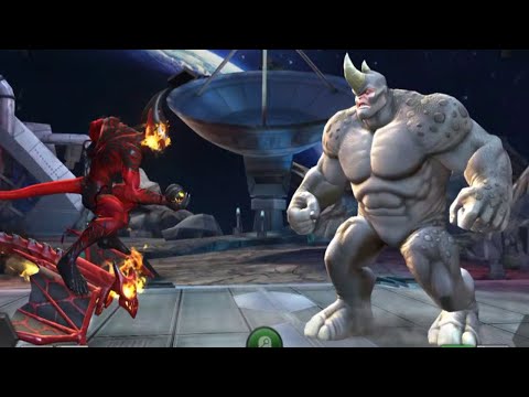 Red Goblin Vs Rhino - EPIC BATTLE MARVEL SUPERHEROES MARVEL Contest of Champions Super Hero Fightin