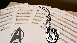Star Trek Opening Theme - Sax Quartet
