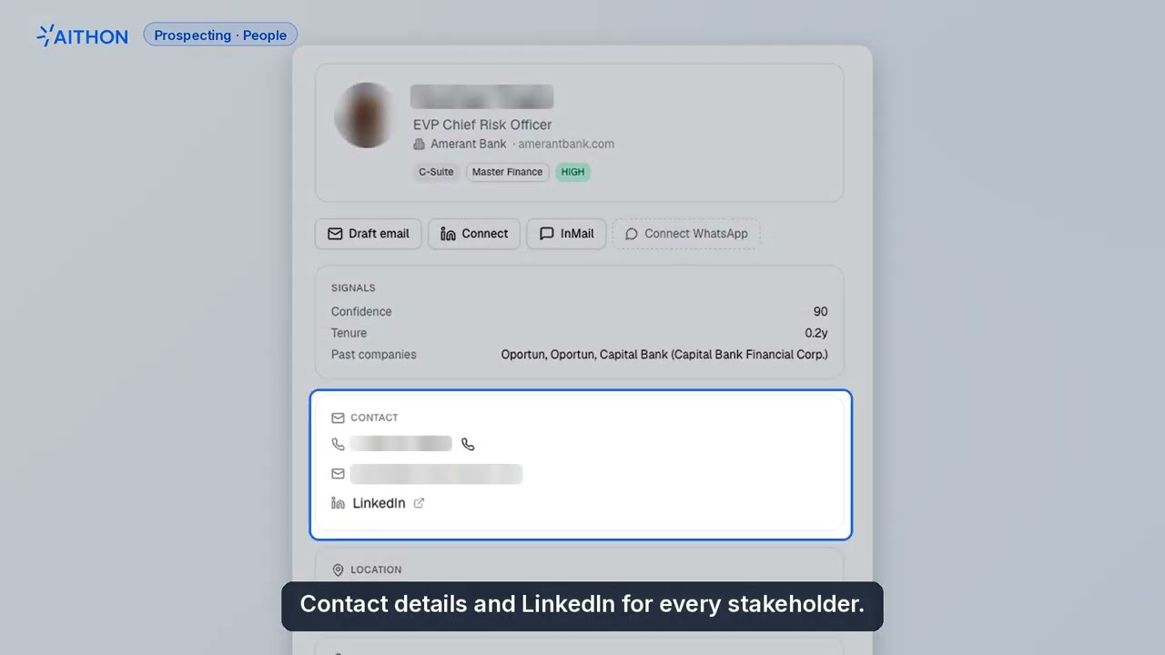 Prospecting in Depth