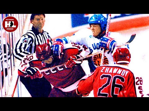 05.09.1991. Кубок Канады. (HD) СССР - Финляндия (Е.Майоров) | Canada Cup-91. USSR - Finland 09/05/91