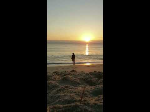 Sunrise on beach Dec/31/2019