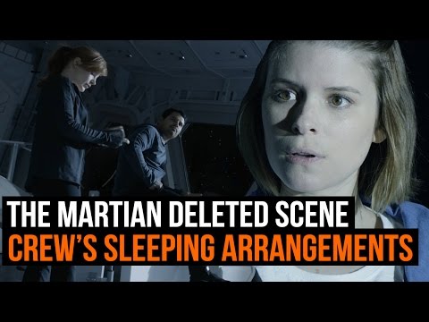 The Martian deleted scene - Hermes crew discuss sleeping arrangements