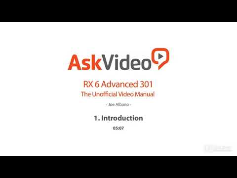 Unofficial Manual for RX 6 Adv Video