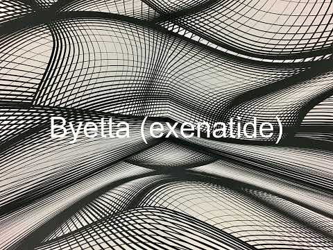 How to pronounce Byetta (exenatide)