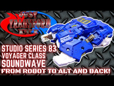 JUST TRANSFORM IT!: Studio Series 83 Voyager Soundwave