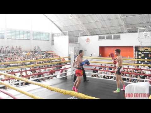 1º Epic Muaythai Brasil - João Rodrigues (Academia Titãs) x David Rabelo (Familia Furacão) 63,5Kg.