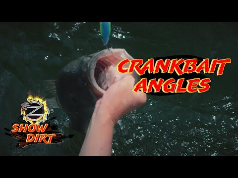 CRANKBAIT ANGLES for catching GAINT BASS - ZONA SHOW DIRT Episode #22
