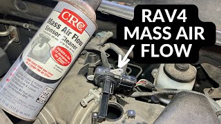 Toyota RAV4 Mass Air Flow Sensor Cleaning
