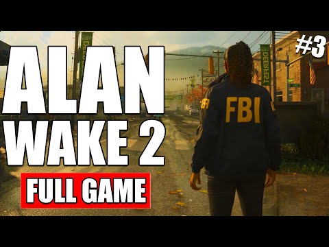 Coffee world is haunted... | Alan Wake 2 (Part 3) Full Game Walkthrough
