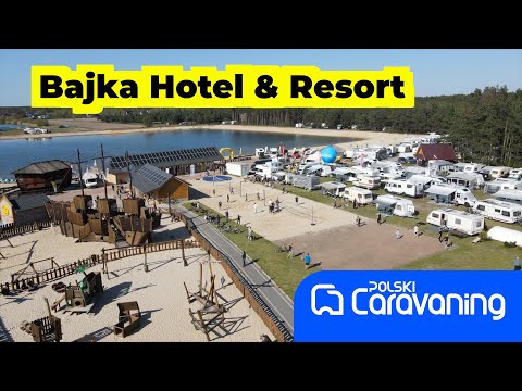 Kemping Zatoka Bajka to raj dla caravaningowych rodzin na Opolszczyźnie.