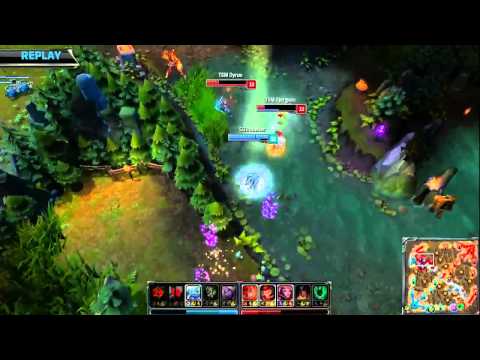 Pobelter Fizz COMPLETELY OUTPLAYS Bjergsen LeBlanc! EG vs TSM   W4D1 S4 NA LCS Spring 2014