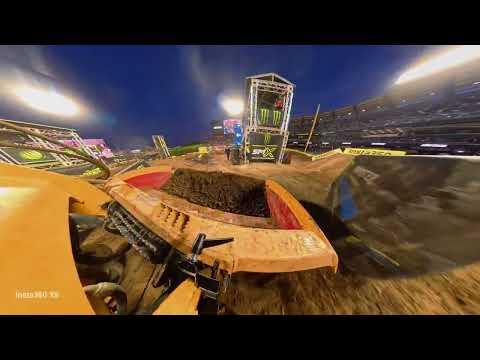 Inside Anaheim 1 Supercross 2026 Track Prep | 20 Minutes Raw (Insta 360 X5)