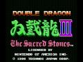 Double Dragon 3 The Sacred Stone NES Music Title Theme