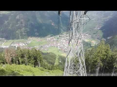 Talfahrt Ahornbahn Mayrhofen Zillertal