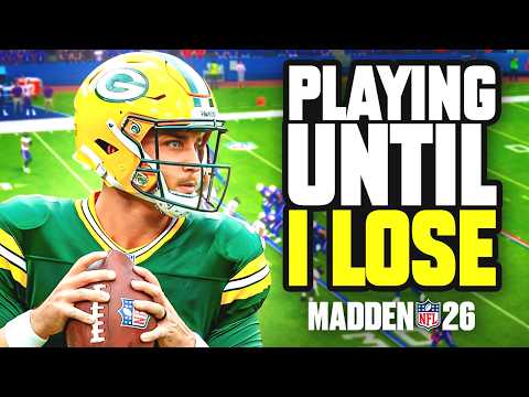 Former NFL QB Plays Madden... Until He Loses