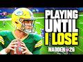 Former NFL QB Plays Madden Until He Loses